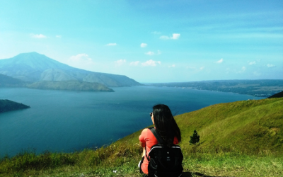Bukit Holbung Salah Satu Titik Geosite Geopark Danau Toba