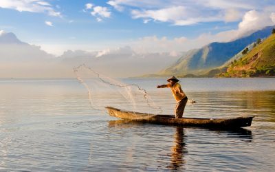 Kehidupan Nelayan Seputar Danau Toba