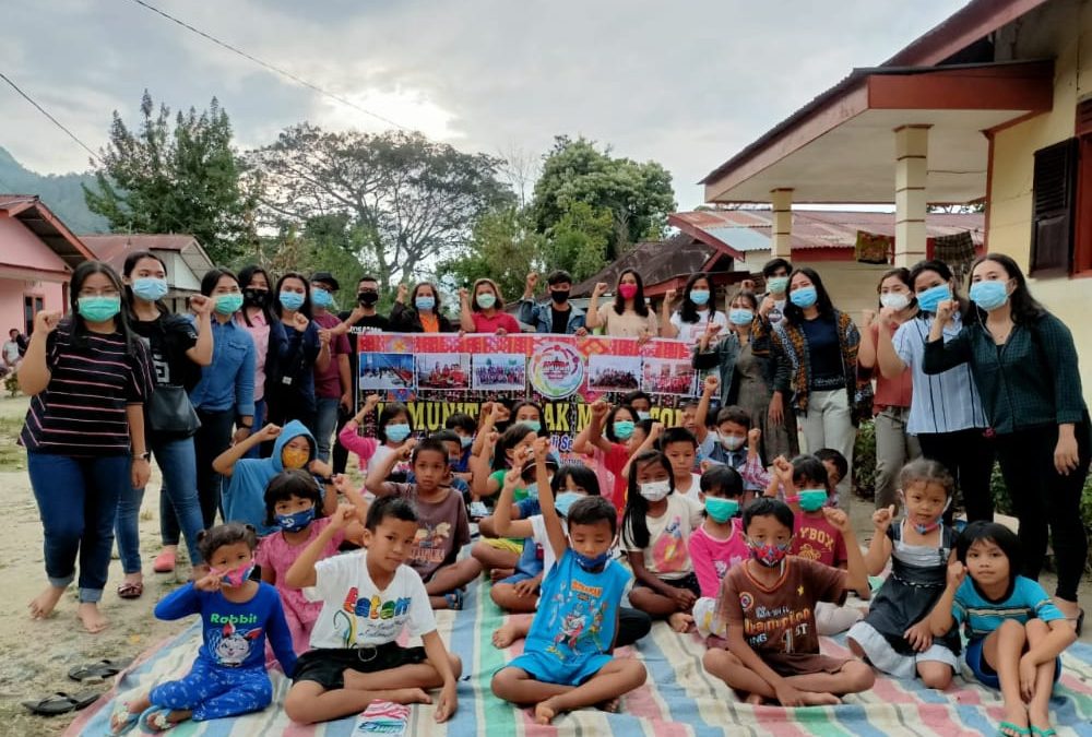Komunitas Amuba, Relawan Pendidik Bagi Anak-Anak Kabupaten Toba