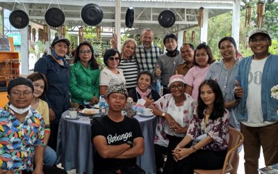 DPD UKM IKM Nusantara Samosir Hadirkan Desainer Adjie Notonegoro