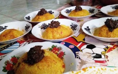 Nasi Pelleng Sebagai Simbol Penyemangat Masyarakat Pakpak Bharat