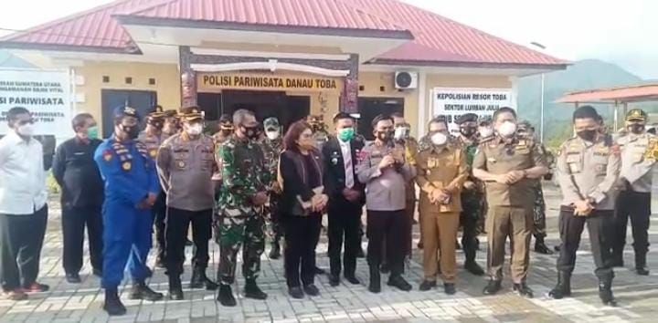 Peresmian Markas Komando Polisi Pariwisata Di Danau Toba Berjalan Lancar