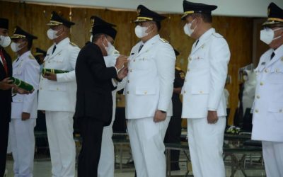 Vandiko Timotius Gultom dan Martua Sitanggang Resmi Menjabat Sebagai Bupati dan Wakil Bupati Samosir