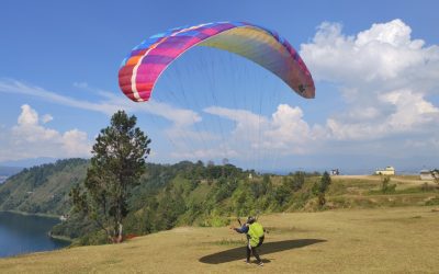 Impian Penerbang Paralayang Parata, Berkontribusi Untuk Memajukan Pariwisata Taput