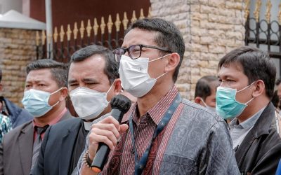 Menparekraf Kunjungi Makam Misionaris Ingwer Ludwig Nommensen Di Sigumpar