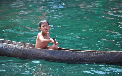 Cara Anak-Anak Pesisir Danau Toba Menikmati Waktu Bermain