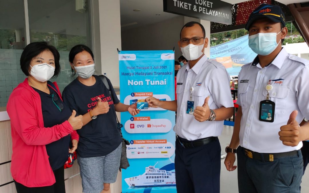 PT. ASDP Cabang Sibolga Luncurkan Kartu Digital Bank Mitra Edisi ASDP Ajibata