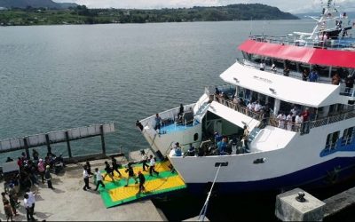 KMP Porapora Jurusan Balige – Onan Runggu, Mulai Dipadati Penumpang
