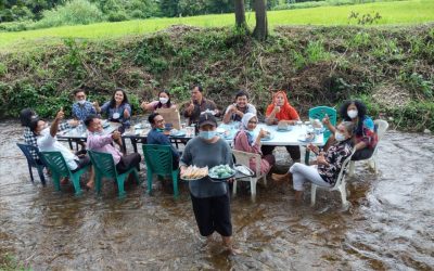 Cafe Binanga, Cafe Unik Yang Memanfaatan Aliran Sungai Lumbanrang