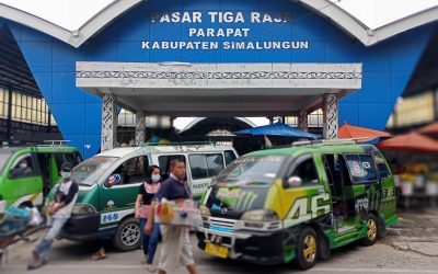 Aktivitas Perekonomian di Pasar Tiga Raja Parapat