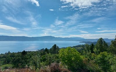 Pesona Danau Toba Dari Ketinggian Pea Farm House
