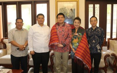 Bupati Samosir Bahas Kerjasama  Pertanian dan Pariwisata dengan Konsul RRT