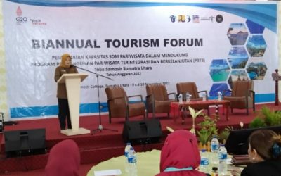 Biannual Tourism Forum, Perkuat Kapasitas SDM Pariwisata Kawasan Danau Toba