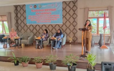 Tingkatkan Kapasitas, Pelaku Bidang Pariwisata di Samosir Uji Kompetensi