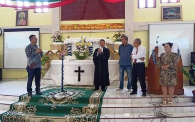 Bupati Toba : Event F1H2O Jadi Berkat Bagi HKBP Lumban Silintong Resort Hinalang