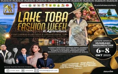 Lake Toba Fashion Week 2023 & Agriculture Digelar 6 – 8 Oktober