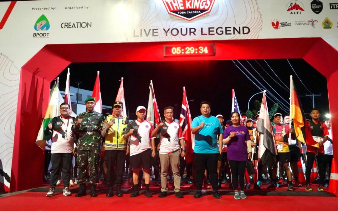 736 Pelari Ikuti Event Trail of The Kings di Samosir