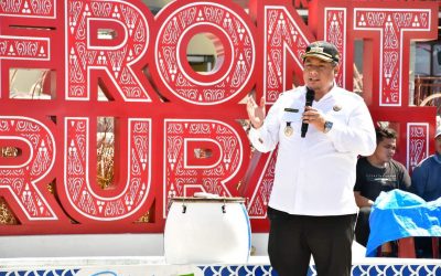 Pembukaan Acara Festival Solu Bolon 2024 Di Water Front City Pangururan