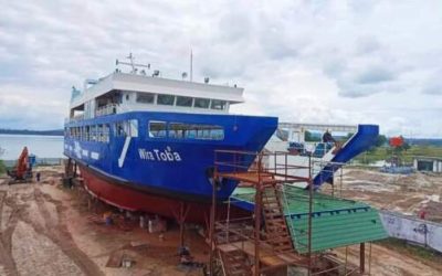 KMP Wira Toba Segera Layani Penyeberangan Danau Toba