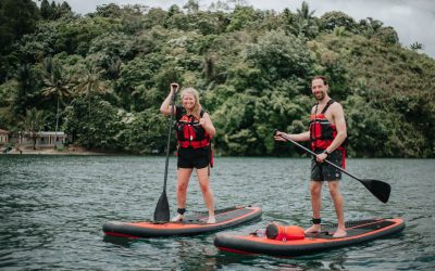Wisata Dayung di Danau Toba Kian Mendunia