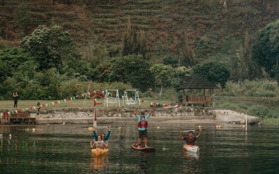 Aktivitas Watersport di Parapat Danau Toba